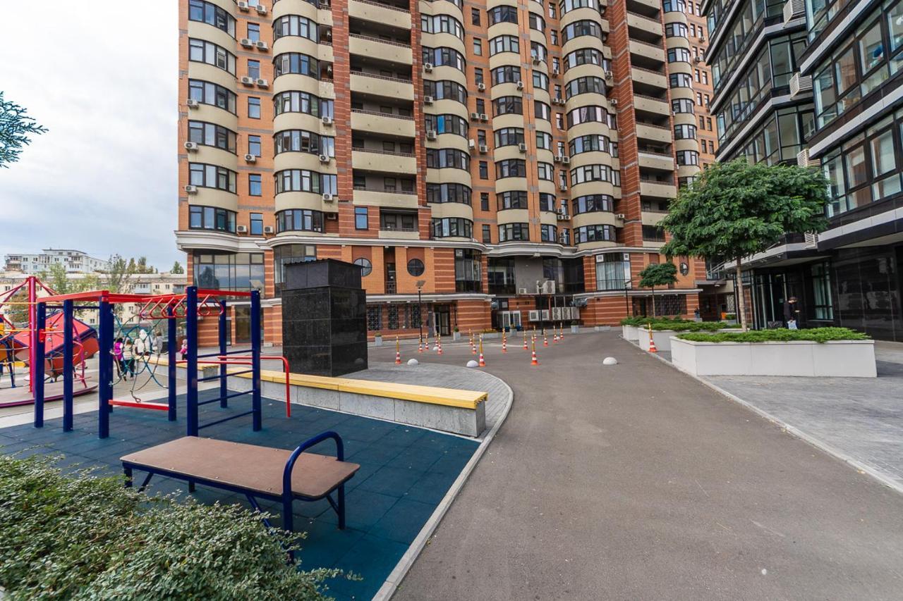 Апартаменты Vip In A New Building Near Lesi Ukrainki 7A Киев Экстерьер фото